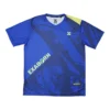 Exaborn Apex Short Sleeve Biru- kaos Dryfit Olahraga pria Badminton - Image 6