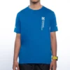 Exaborn Endura Basic Tee Tshirt Blue Ocean - Baju Kaos Dry fit Olahraga Pria Lari Running Gym