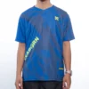 Exaborn Apex Short Sleeve Biru- kaos Dryfit Olahraga pria Badminton